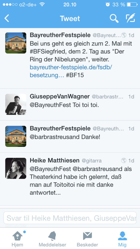 Vielleicht haben wir tatsächlich keine Ahnung von diesem Theater-Business 